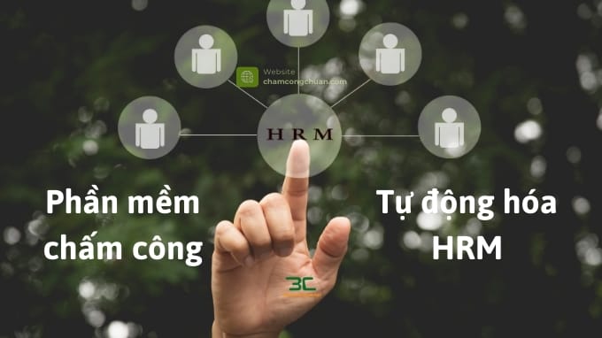 Phần mềm chấm công tự động hóa HRM