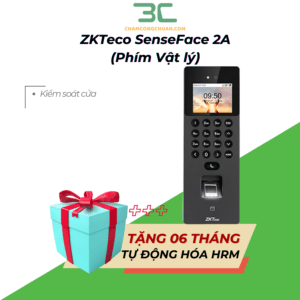 Máy chấm công khuôn mặt, vân tay ZKTeco Senseface 2A