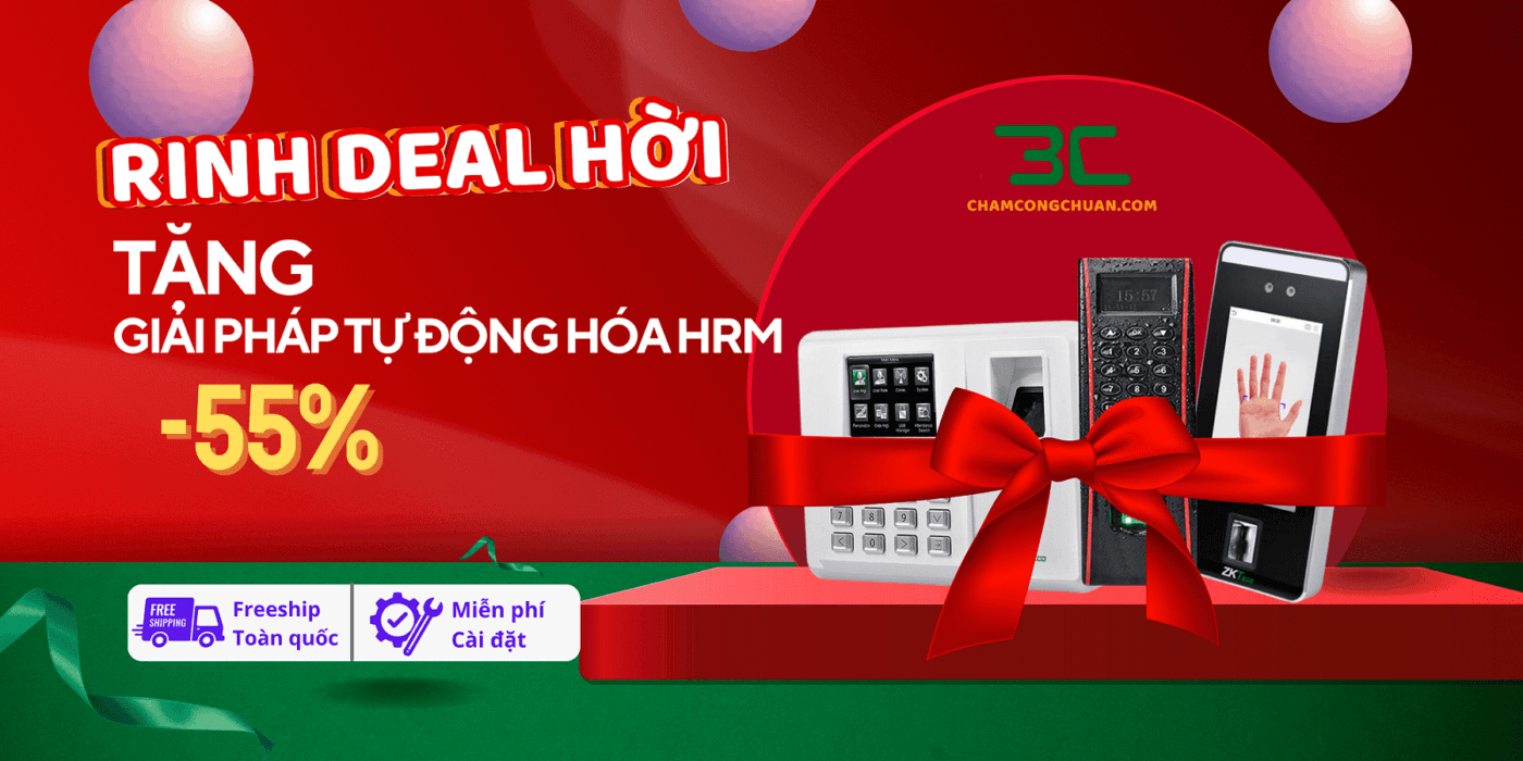 ưu đãi mua máy chấm công