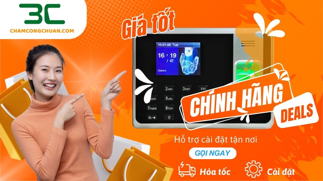 mua hàng máy chấm công chính hãng tại Hà Nội