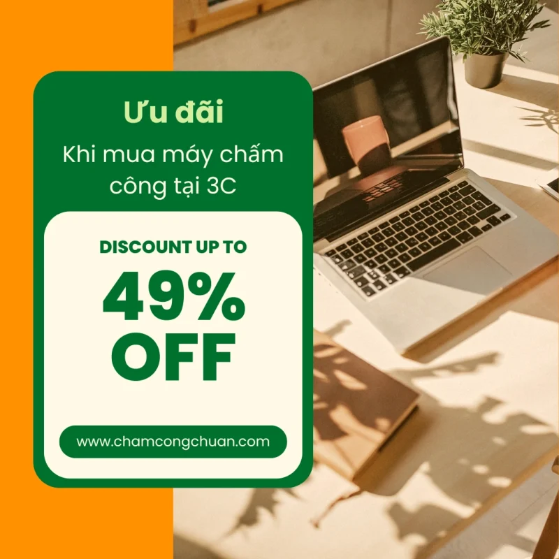 ưu đãi quản lý nhân sự tại Chấm công chuẩn